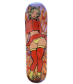 Tabla Alebrije Skateboards Friki Cabello Amarillo Foil