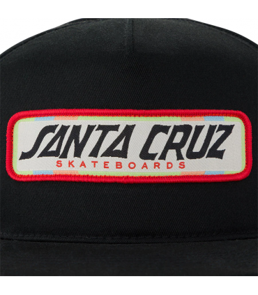 Cap Sun Down Ray Strip Snapback Mid Profile Unisex Santa Cruz Hat