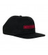 Independent Baseplate Snapback Mid Profile Hat Black