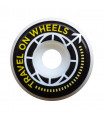 Ruedas Travel On Wheels- Tow Yellow 53 MM