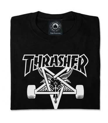 Playera Thrasher Skategoat Tshirt Blk